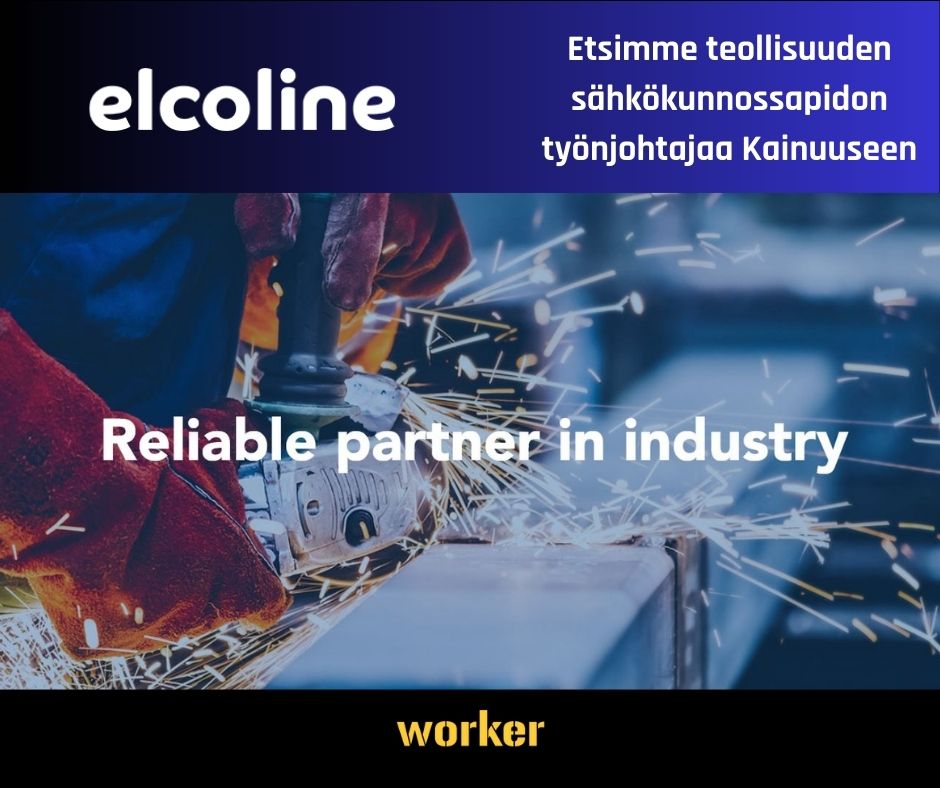 Etsimme teollisuuden sähkökunnossapidon työnjohtajaa Kainuuseen